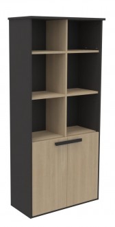 MEUBLE DE BUREAU 2 PORTES BASSES H1800